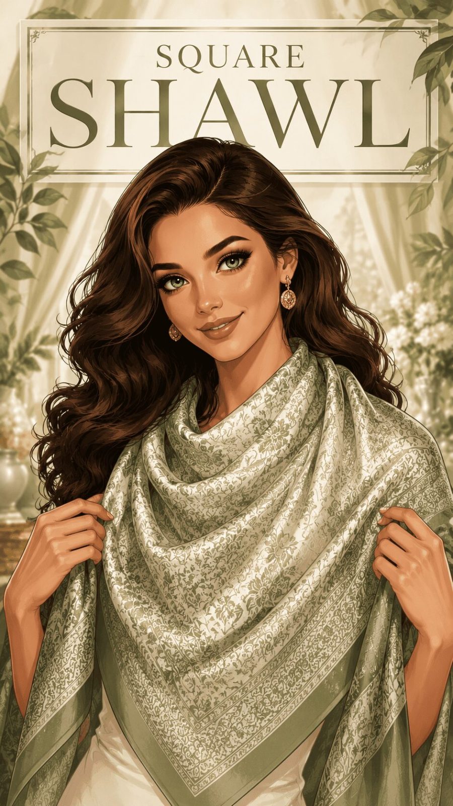 Square Shawl Example