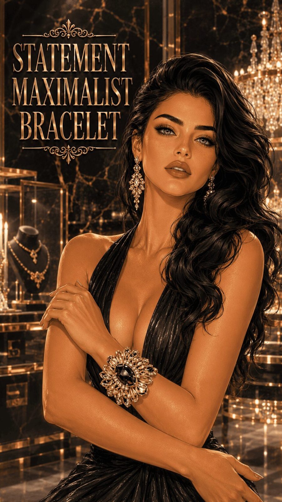 statement maximalist bracelet example