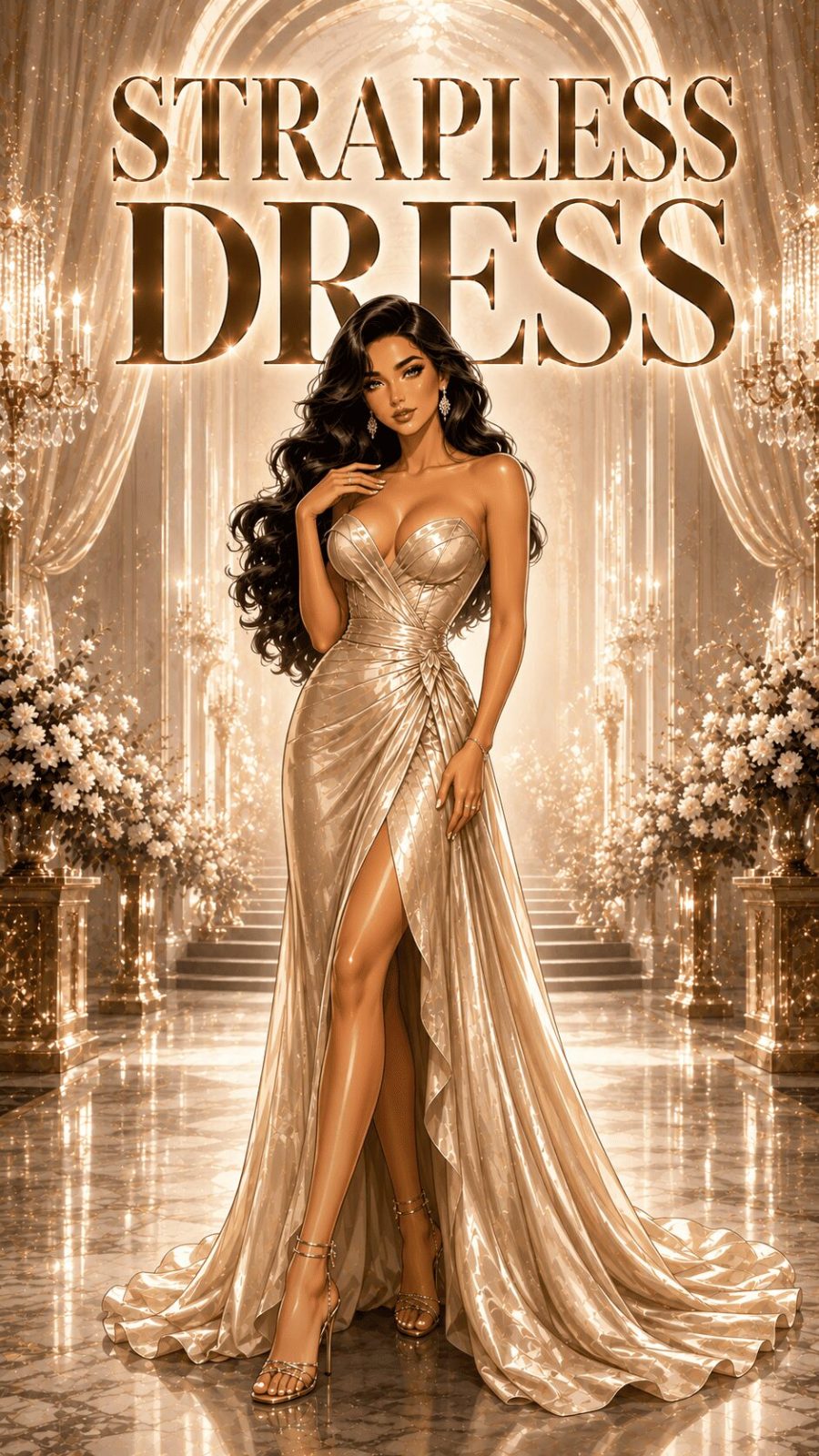 Strapless Dress Example