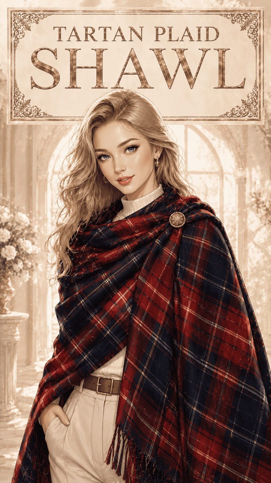 Tartan Shawl Example