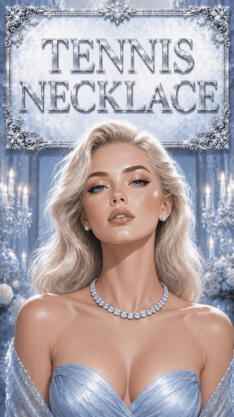Tennis Necklace Example