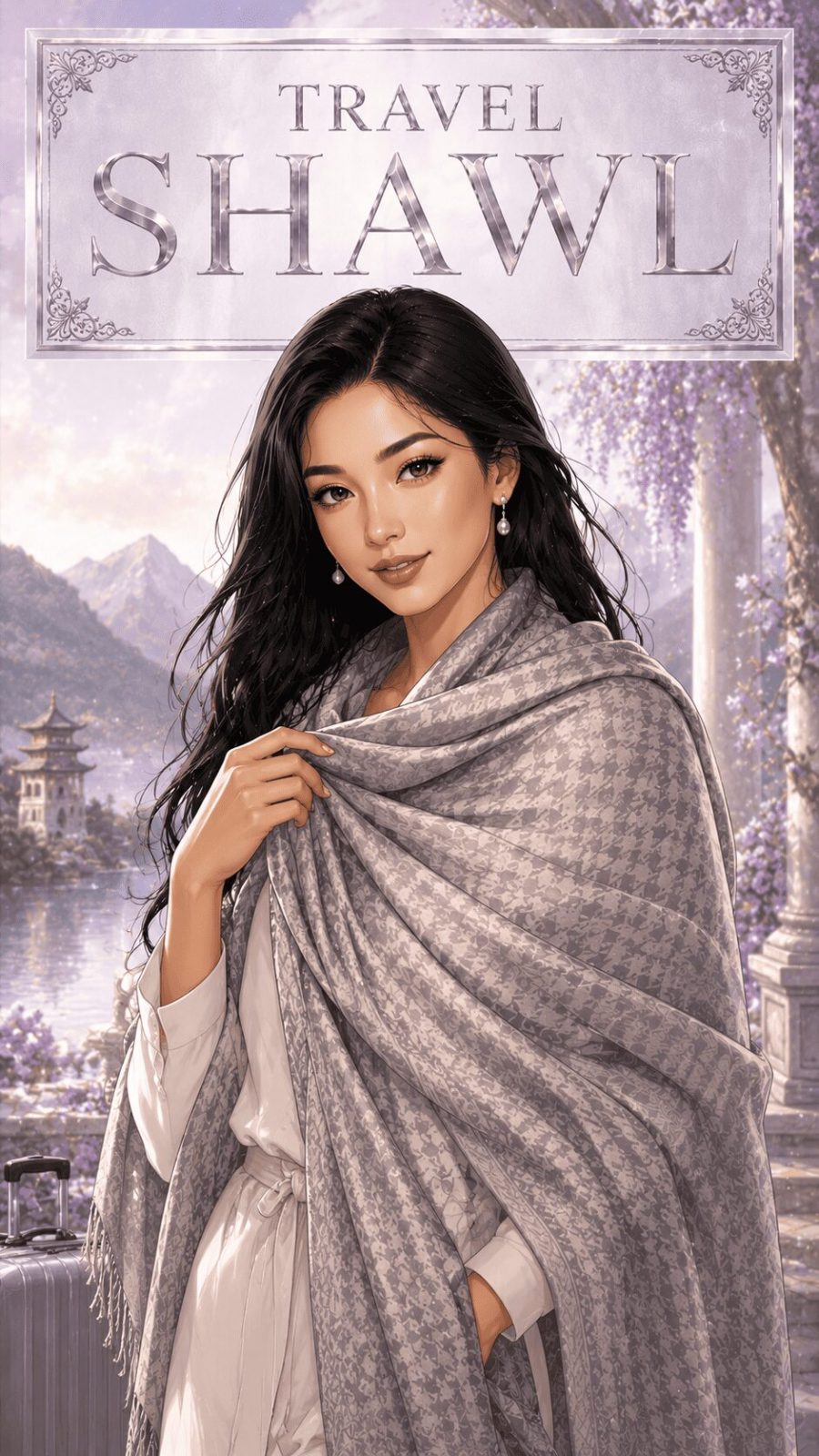 travel shawl example