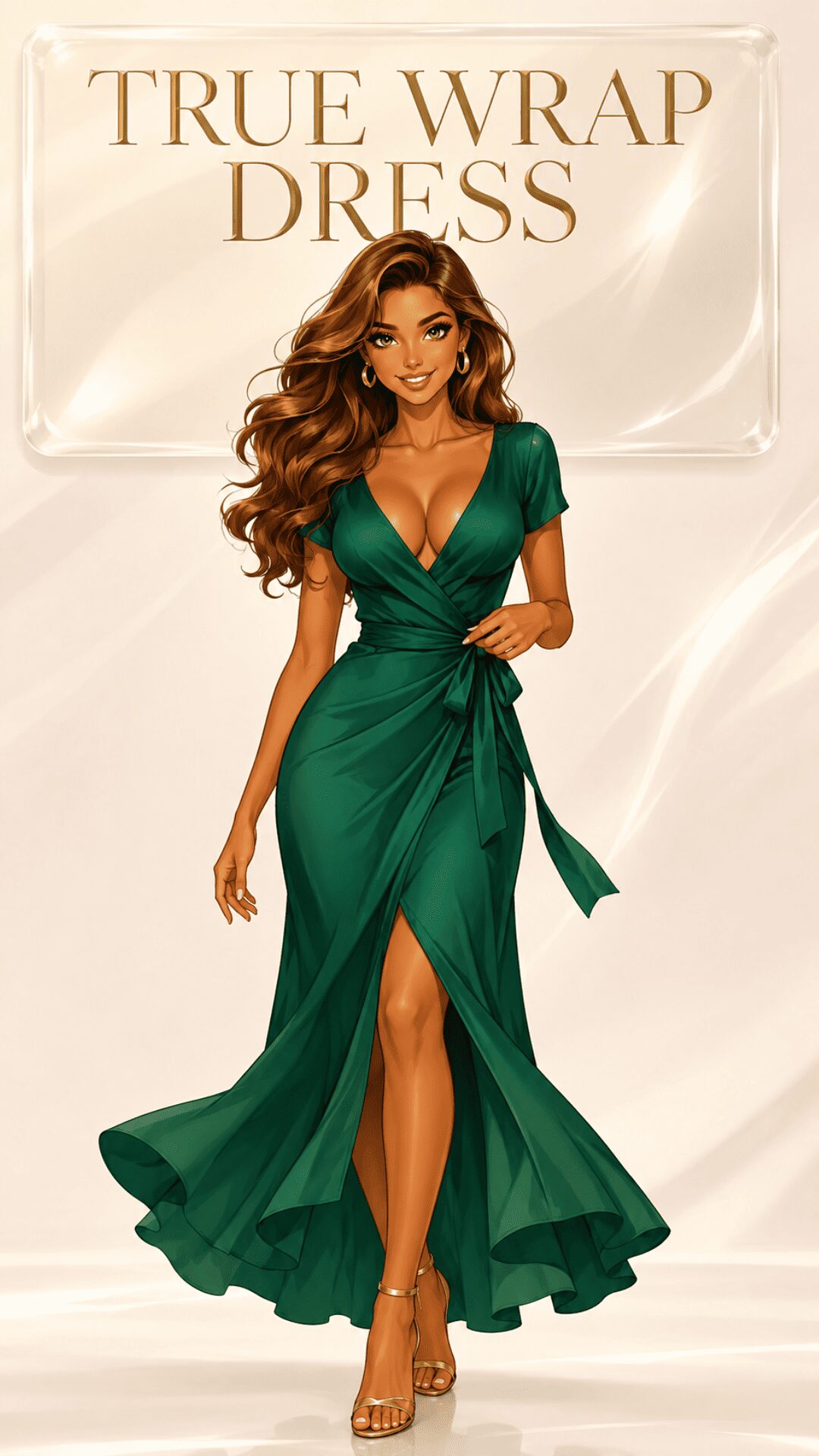 True Wrap Dress Example
