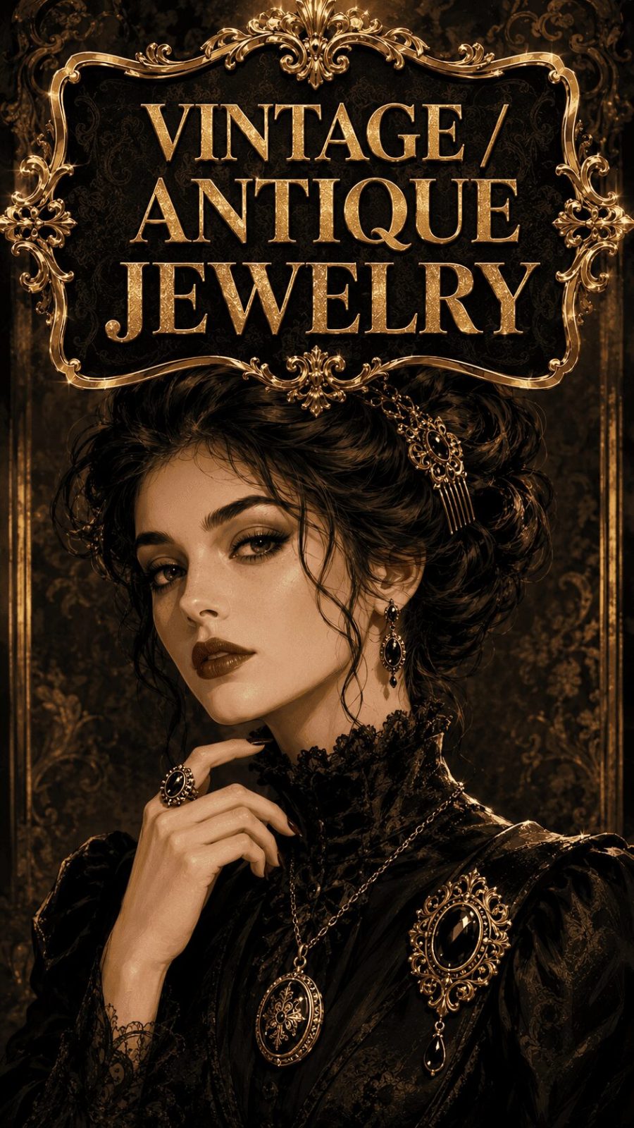 Vintage Antique Jewelry Example