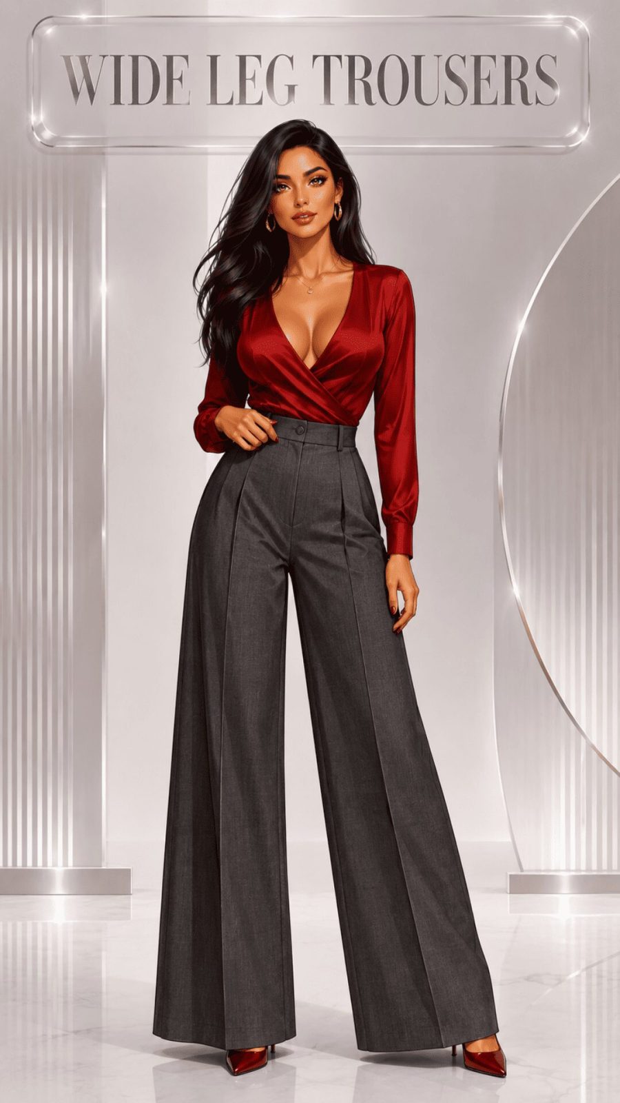 Wide Leg Trousers Example