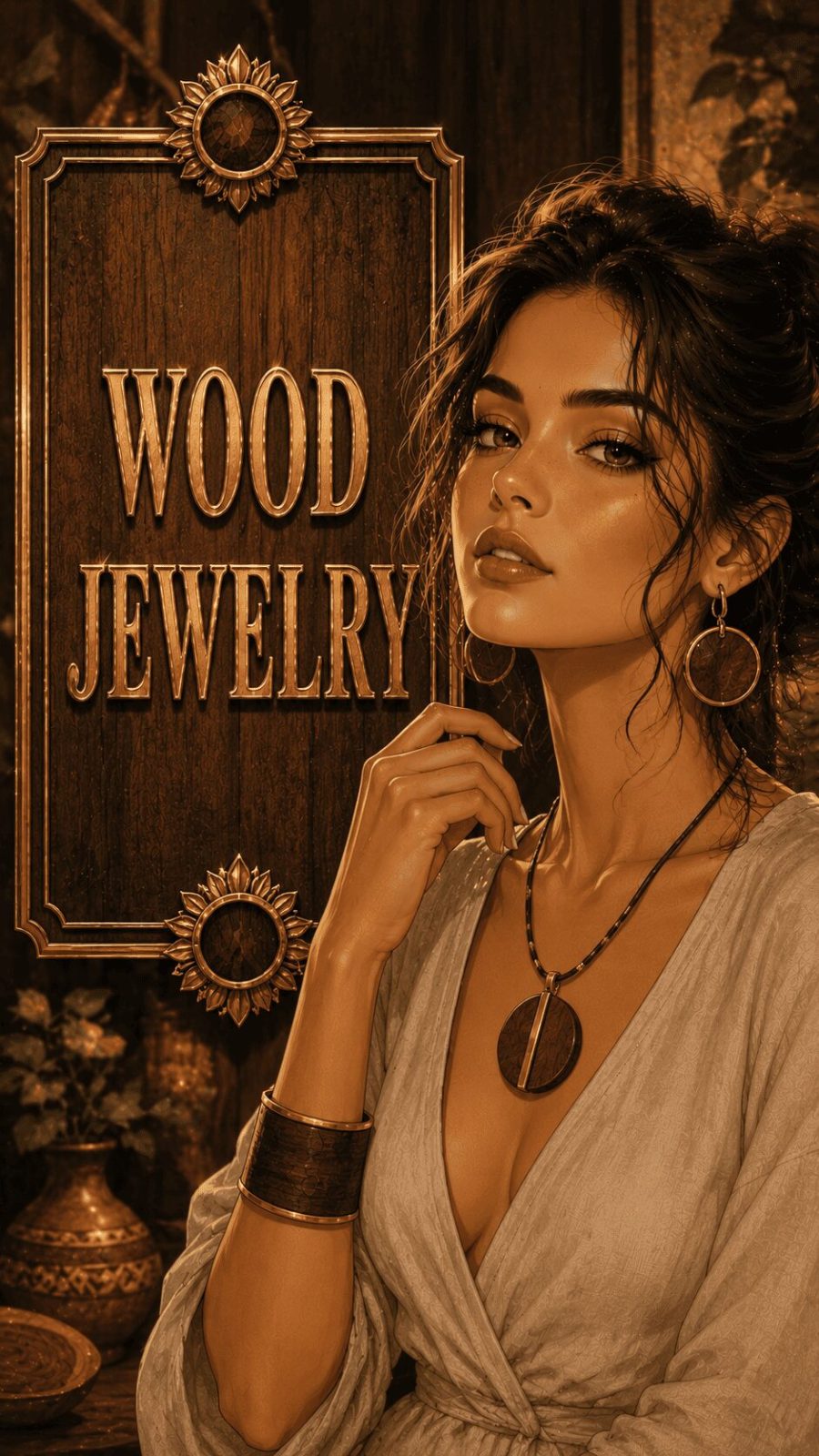Wood Jewelry Example