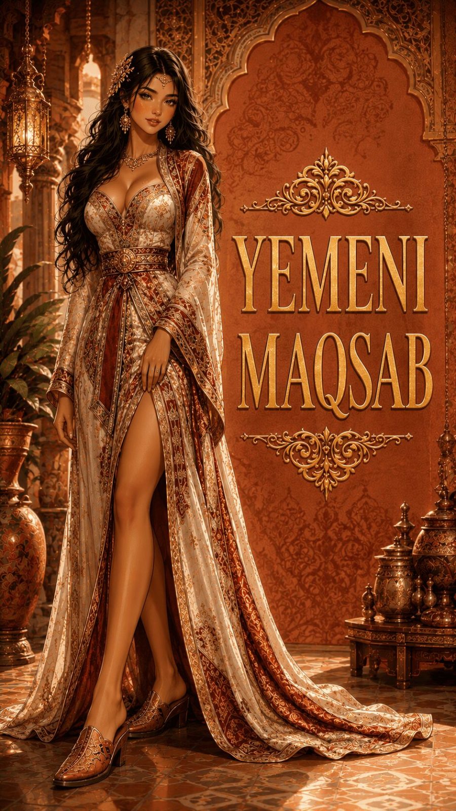 Yemeni maqsab ethnic footwear example