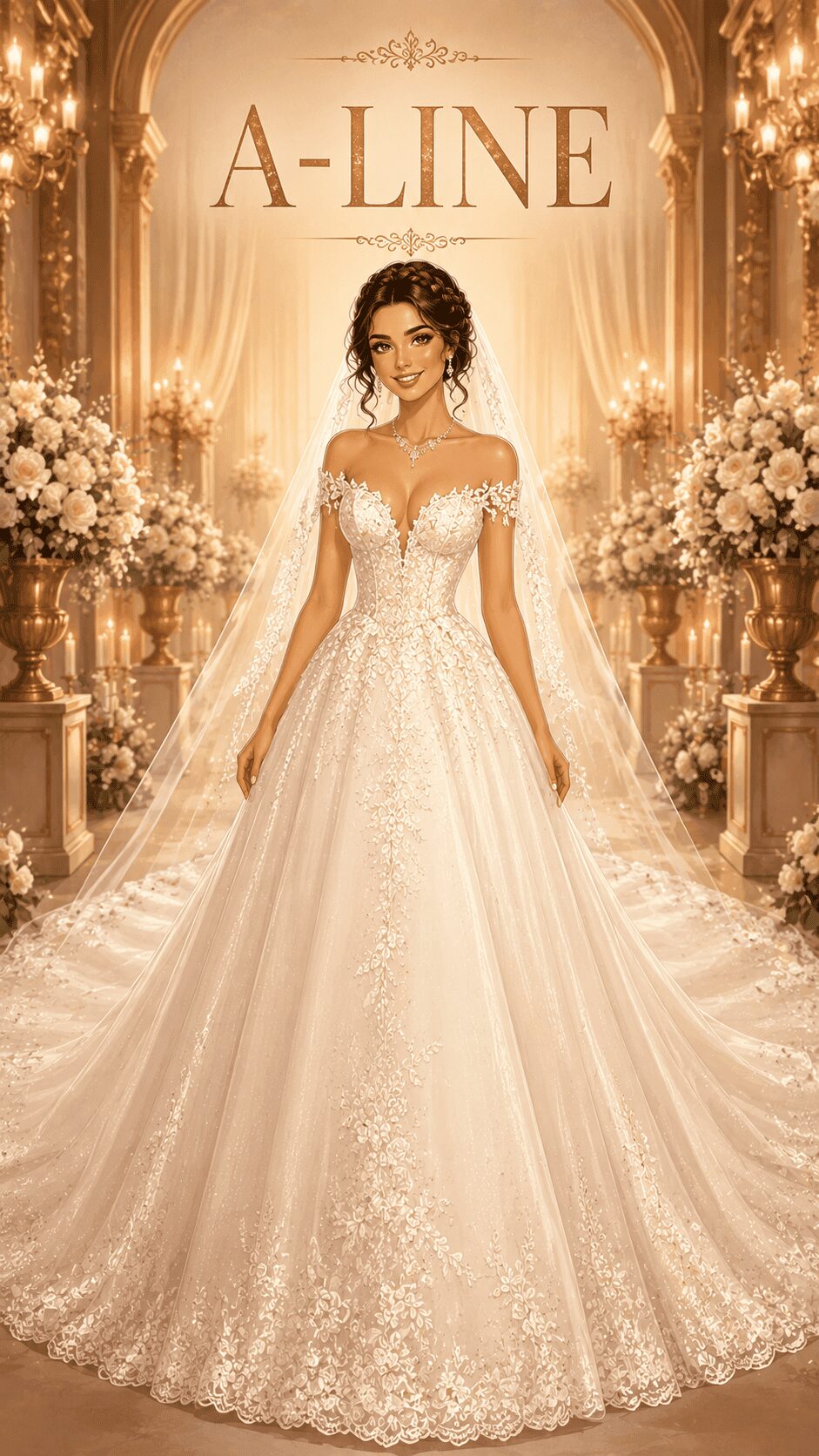 A-Line Wedding Dress