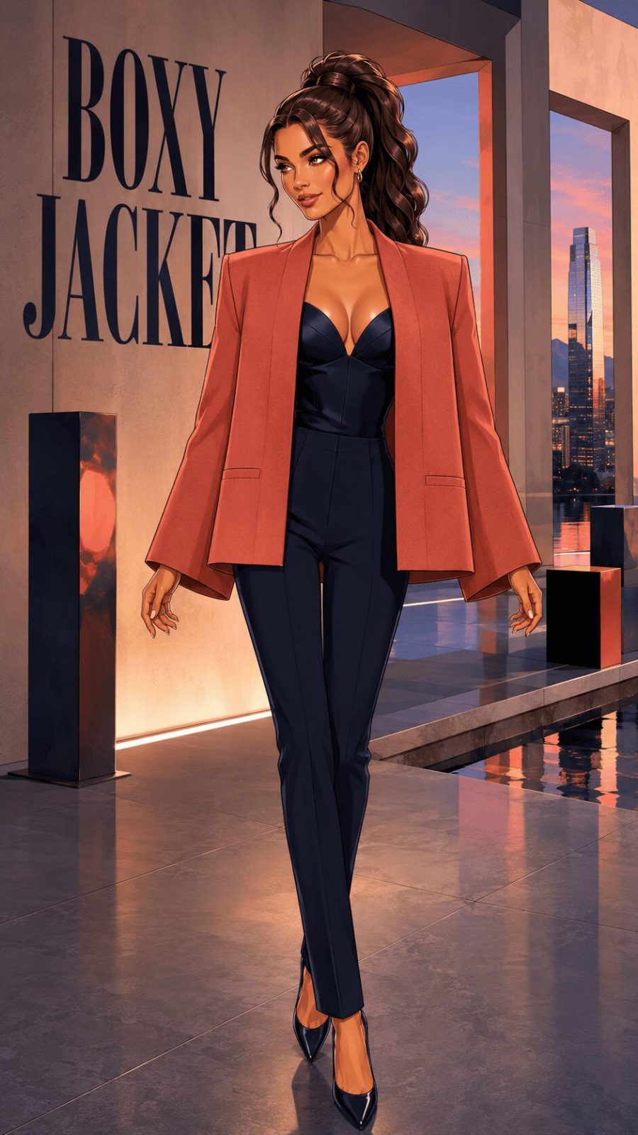 Boxy Jacket example