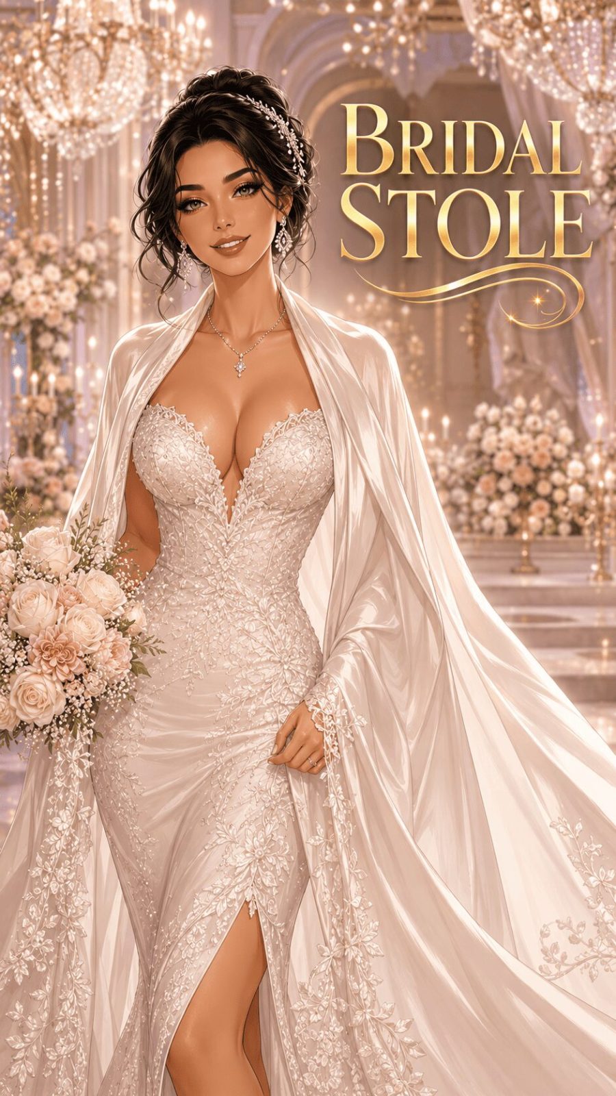 Bridal Stole Example