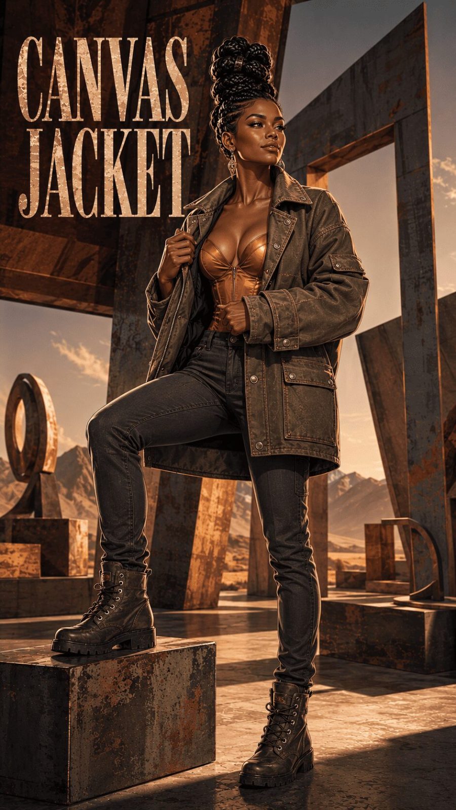 Canvas Jacket example