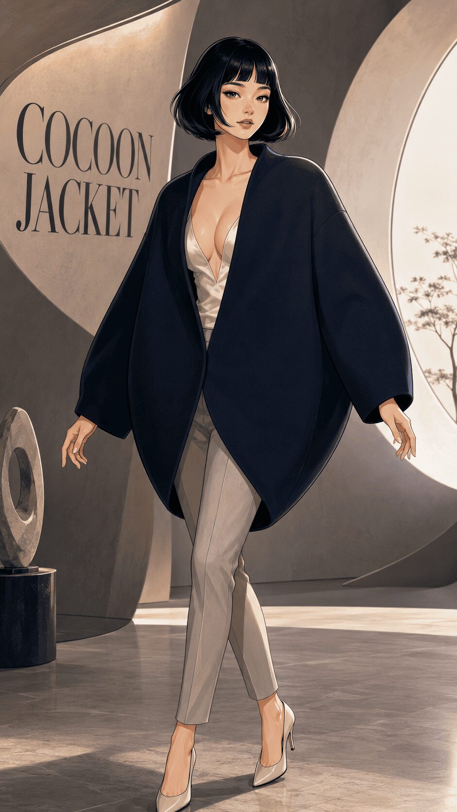 Cocoon Jacket example