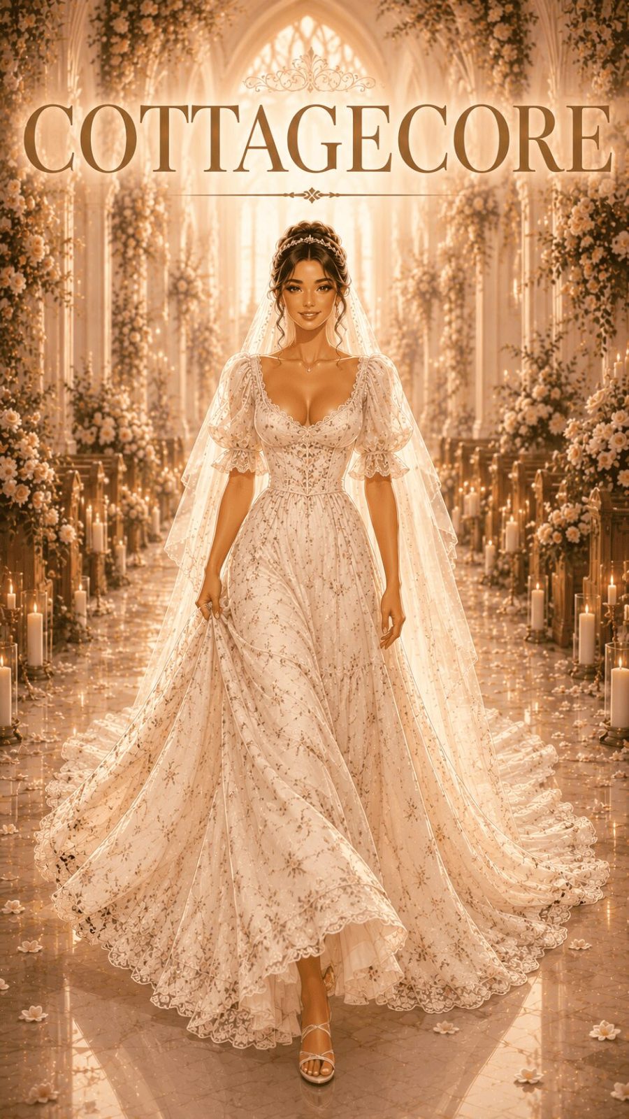 Bohemian Wedding Dress Example