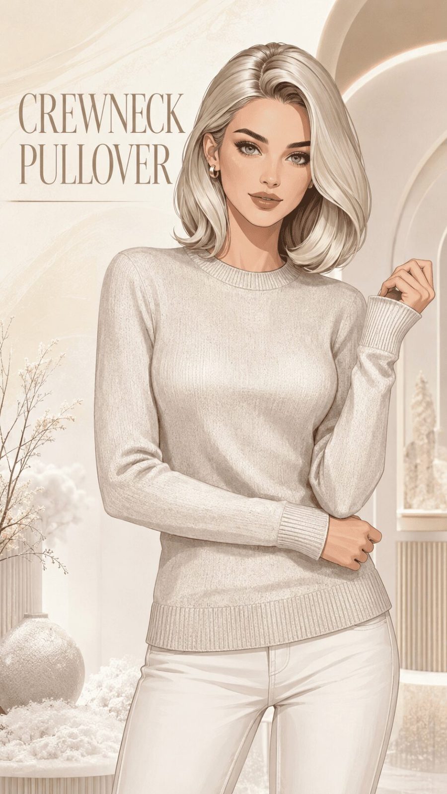 Crewneck Pullover example