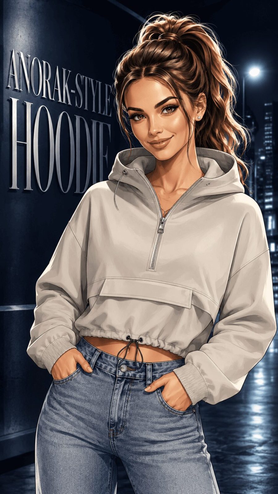 Cropped Hoodie Example