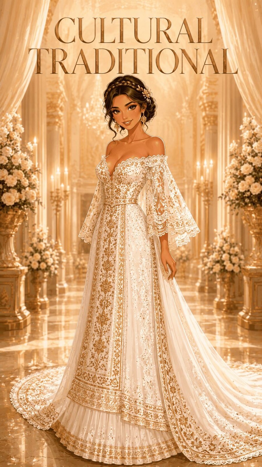 Cultural Traditional Wedding Dress Example