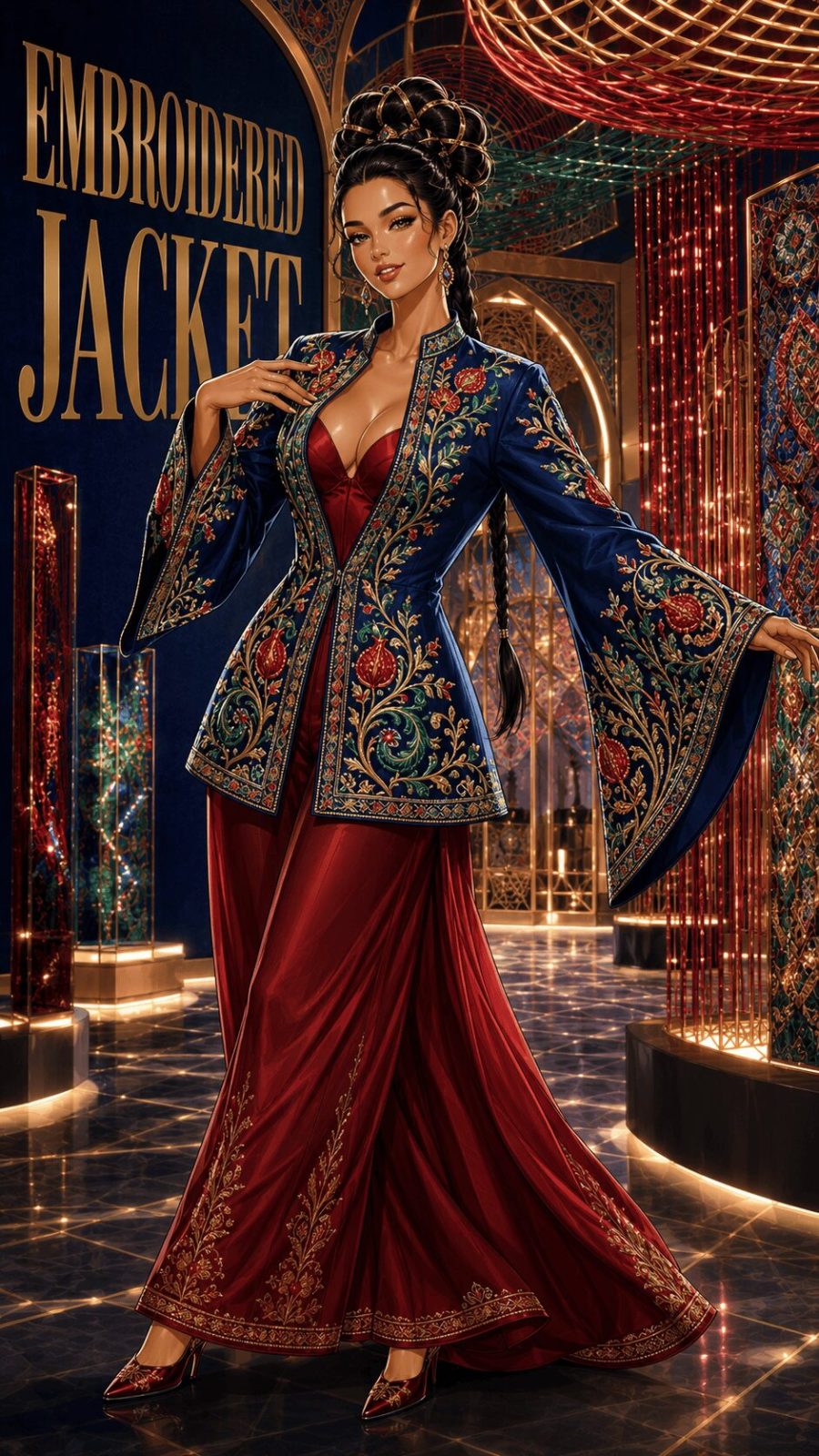 Embroidered Jacket example