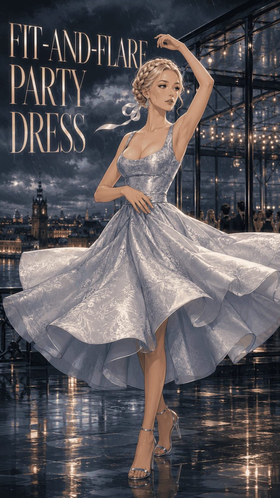 Fit and Flare Party Dress