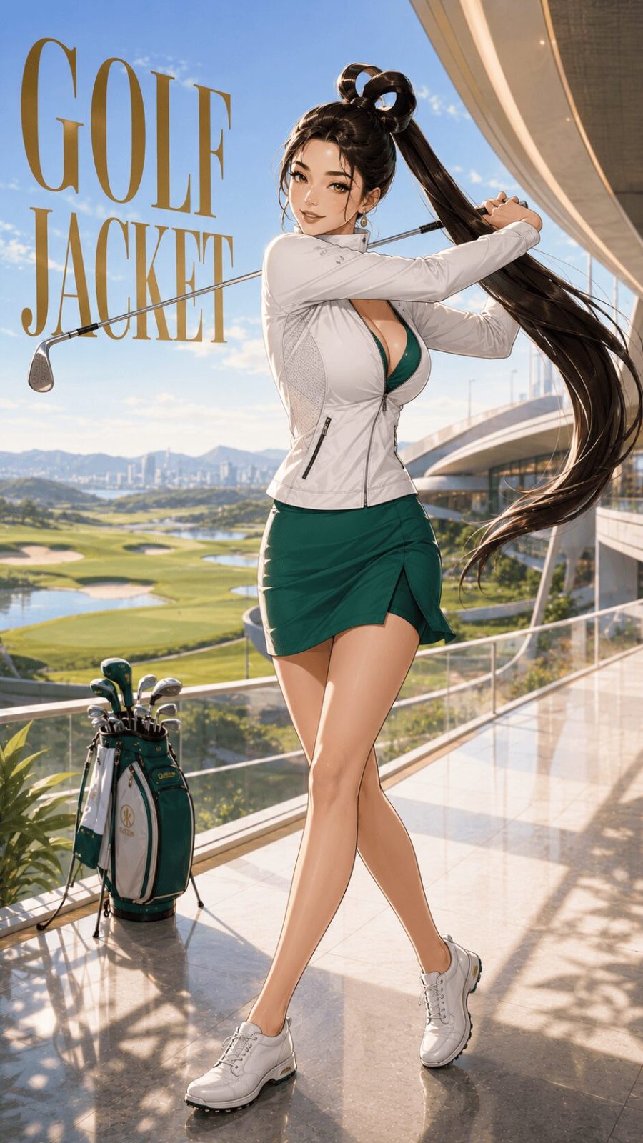 Golf Jacket example