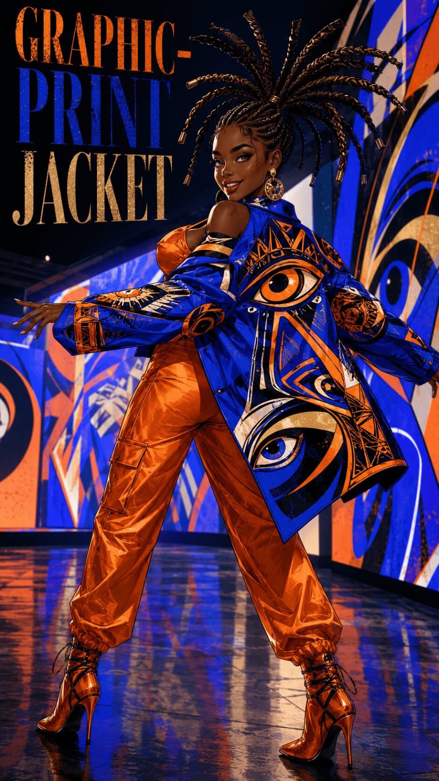 Printed Jacket example