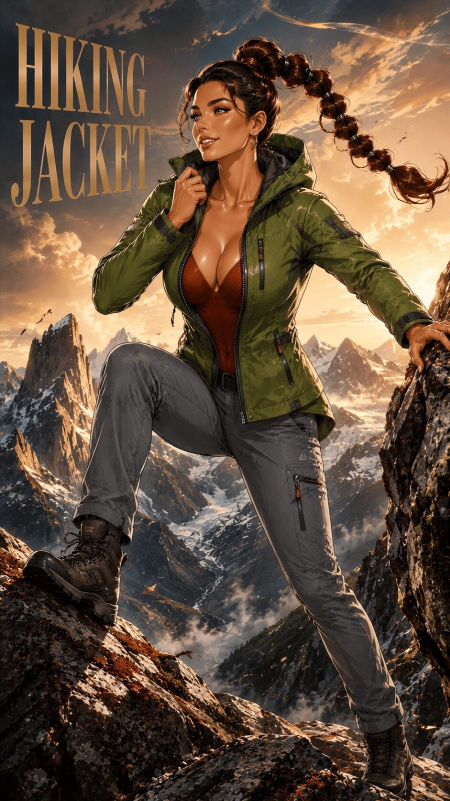 Hiking Jacket example