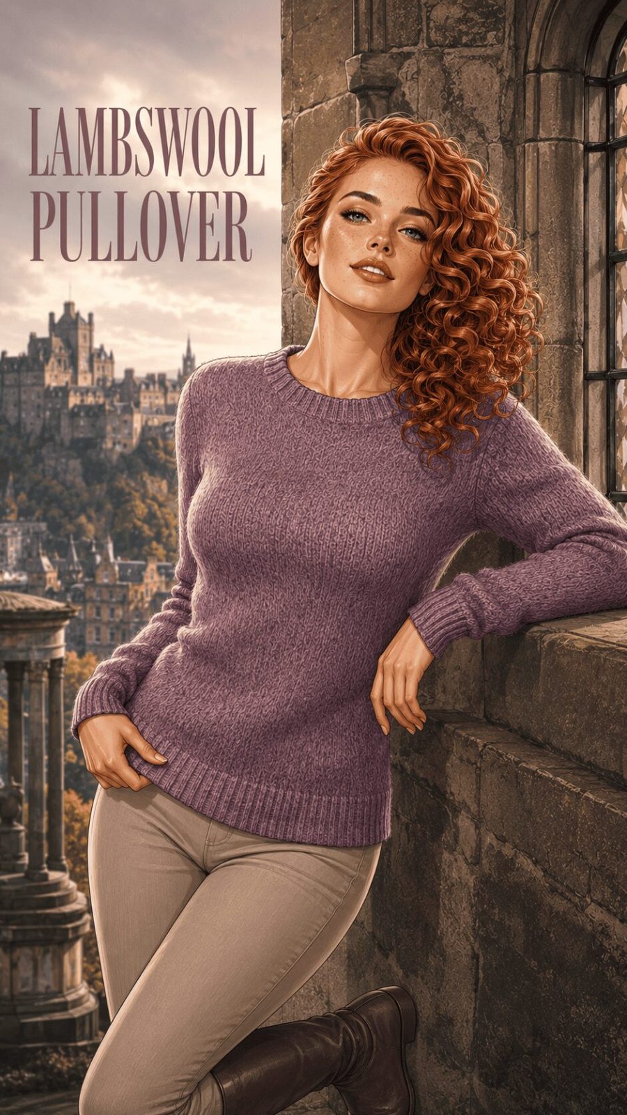 Lambswool Pullover example