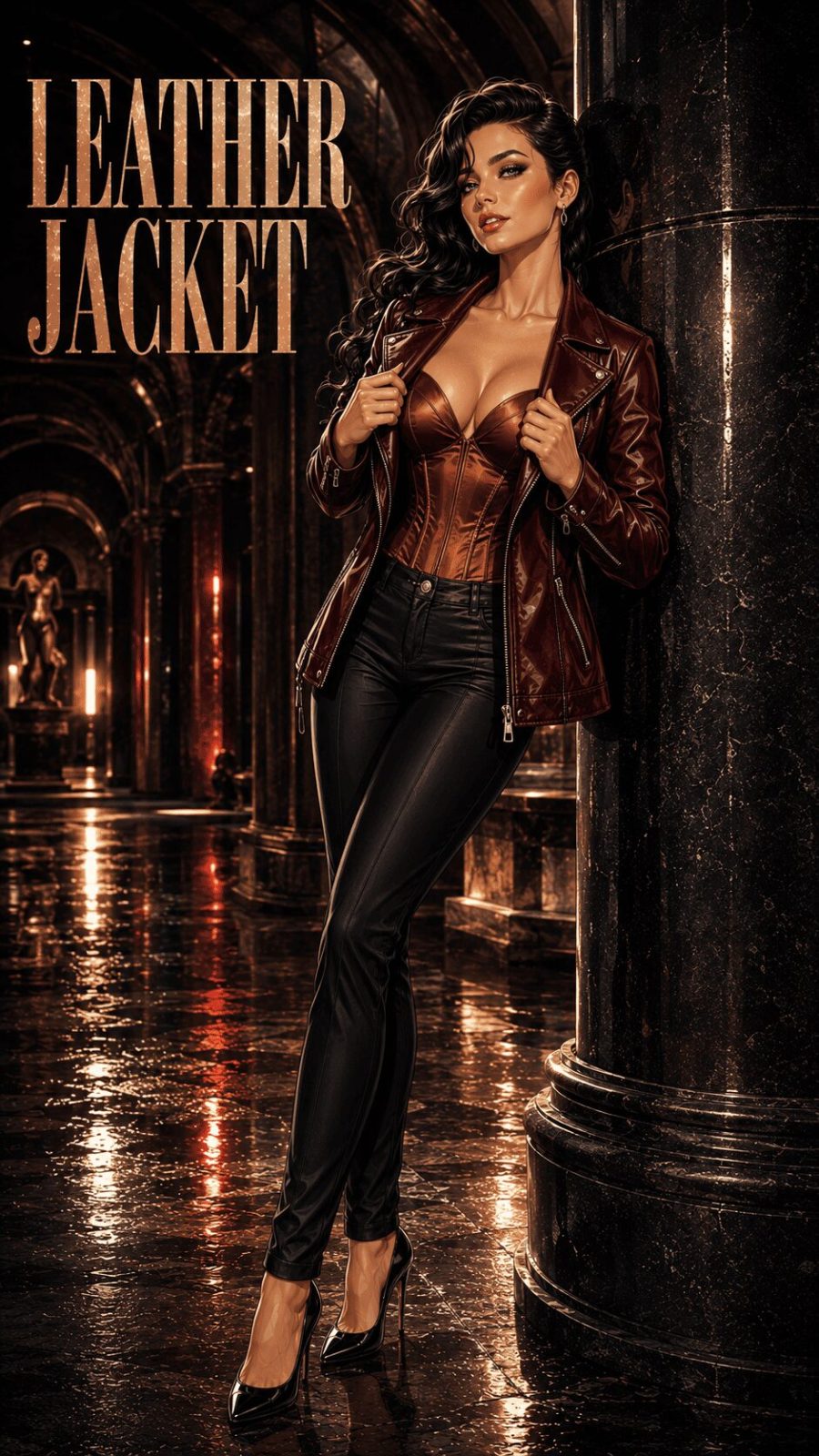 Leather Jacket example
