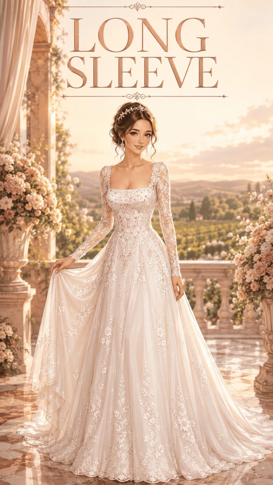 Long Sleeve Wedding Dress