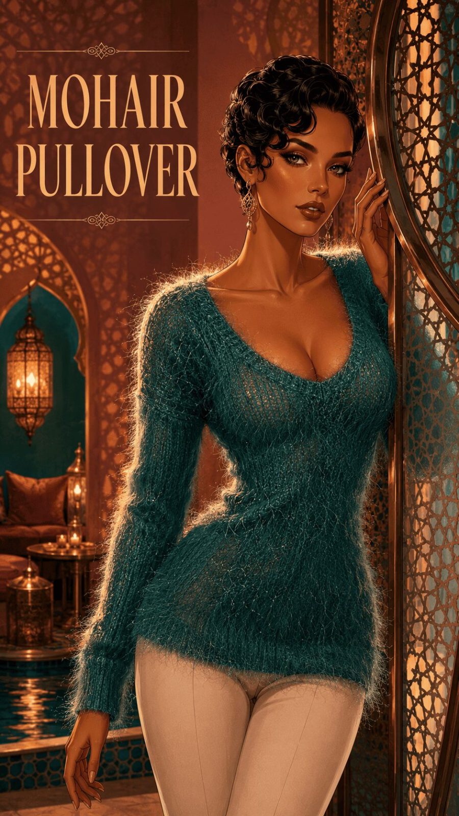 Mohair Pullover example