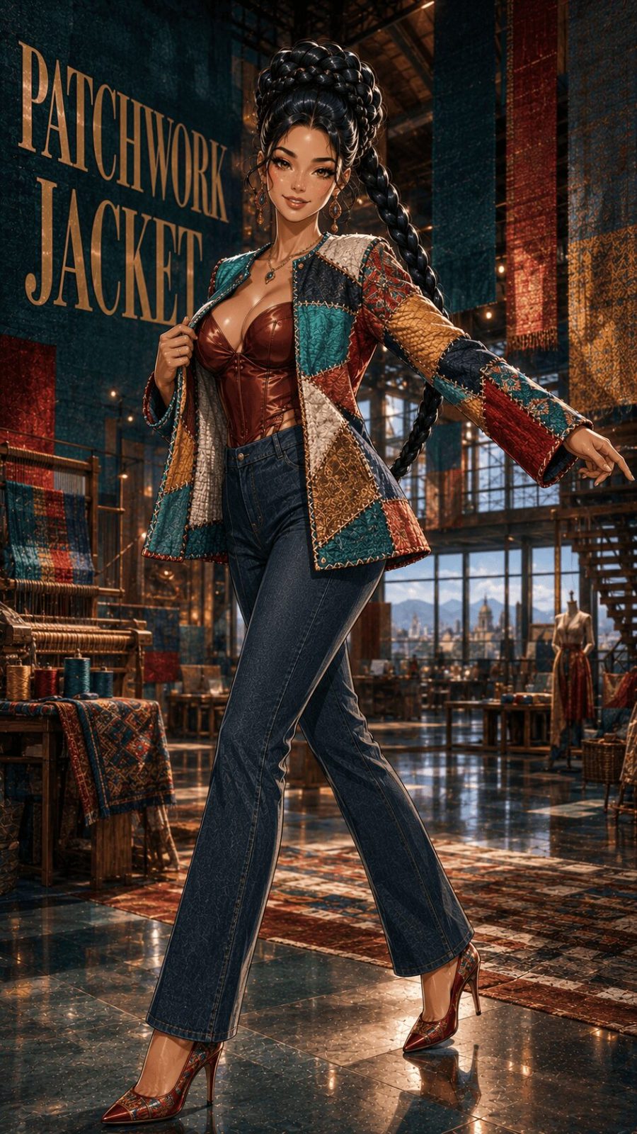 Patchwork Jacket example