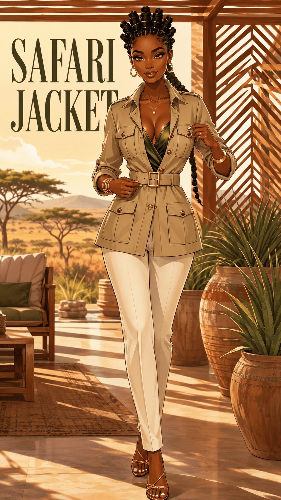 Safari Jacket example