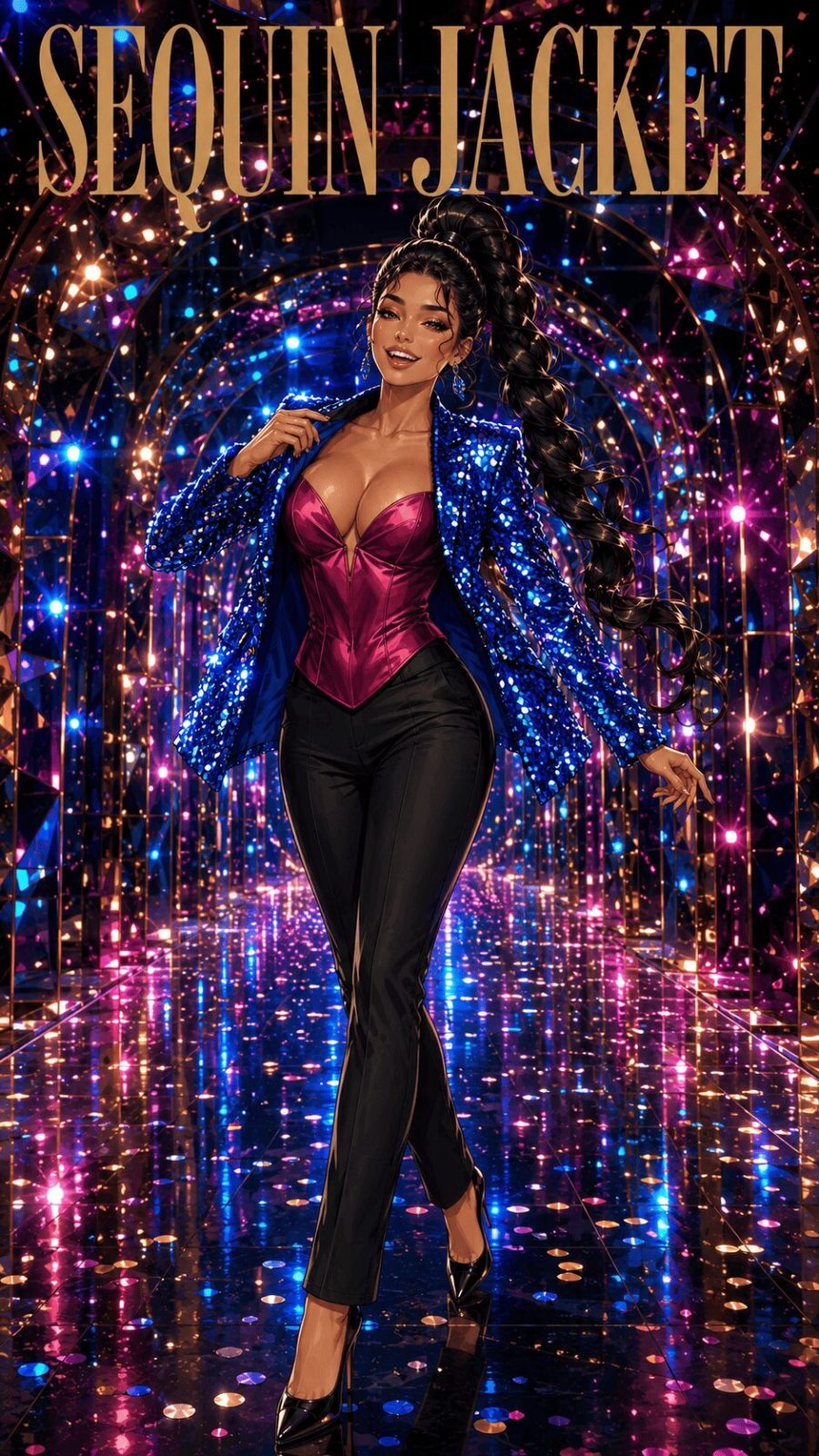 Sequin Jacket example
