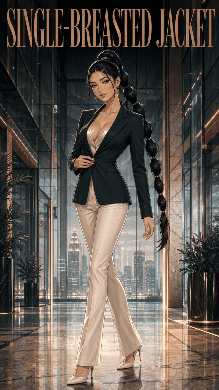 Single-Breasted Jacket example