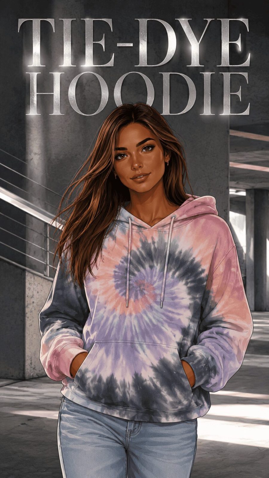Tie Dye Hoodie Example
