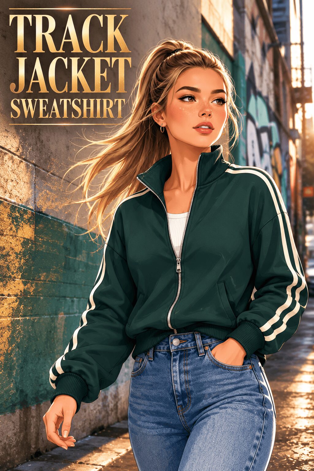 Track Jacket Sweatshirt Example