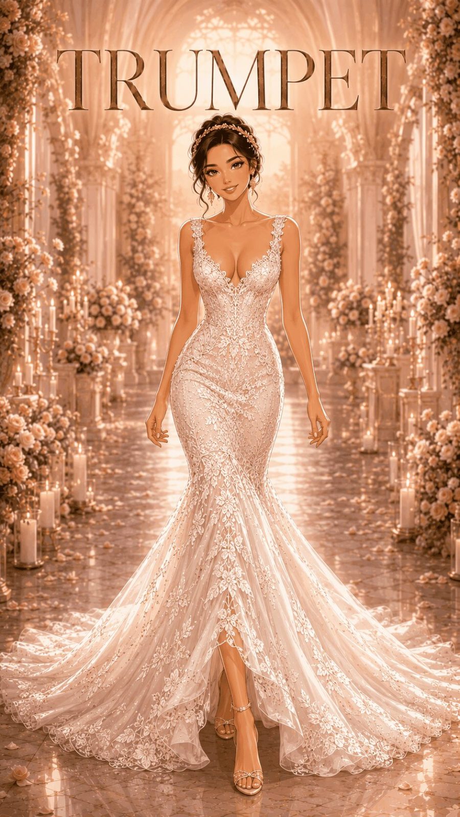 Trumpet Wedding Dress
