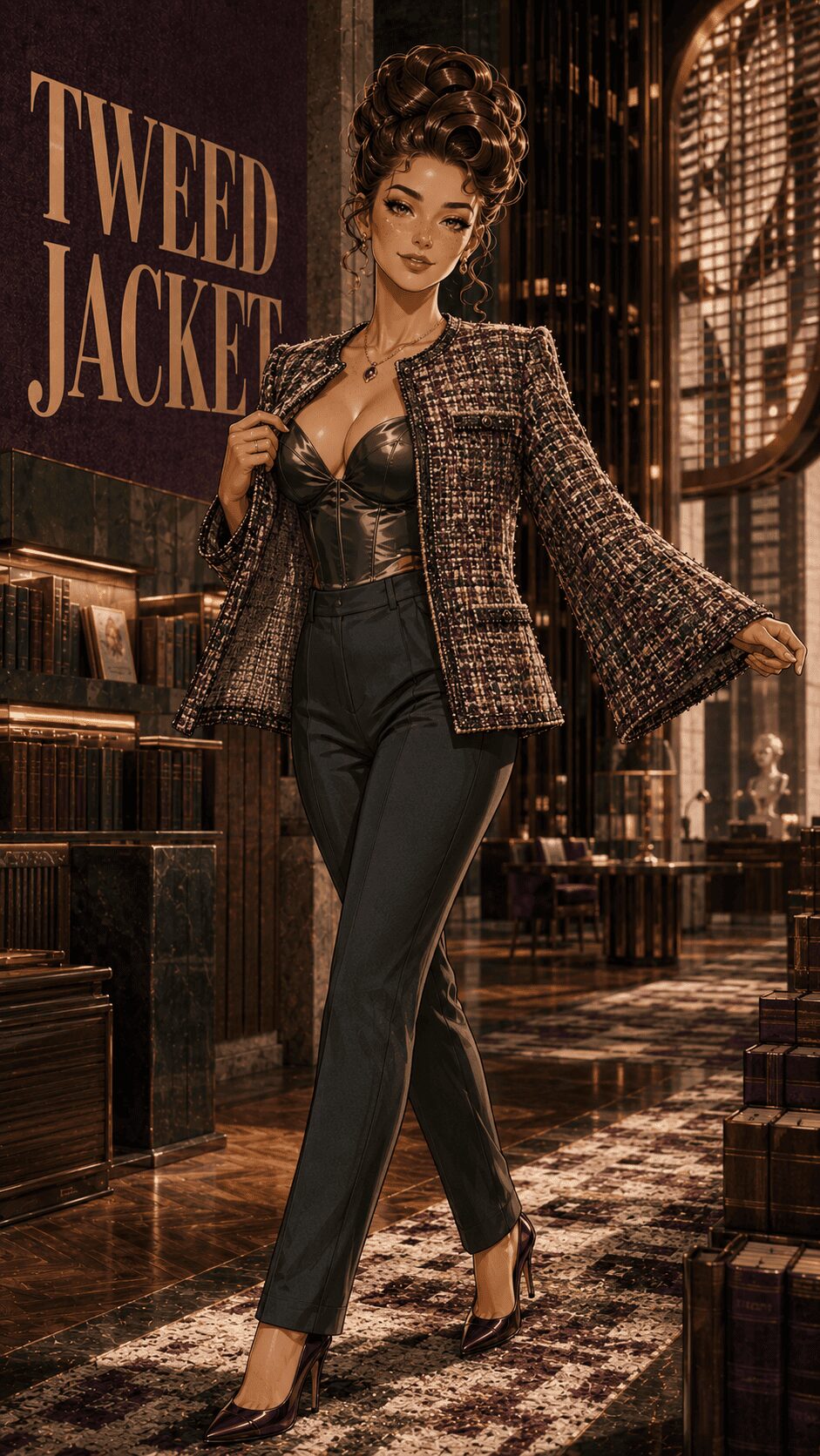 Tweed Jacket example