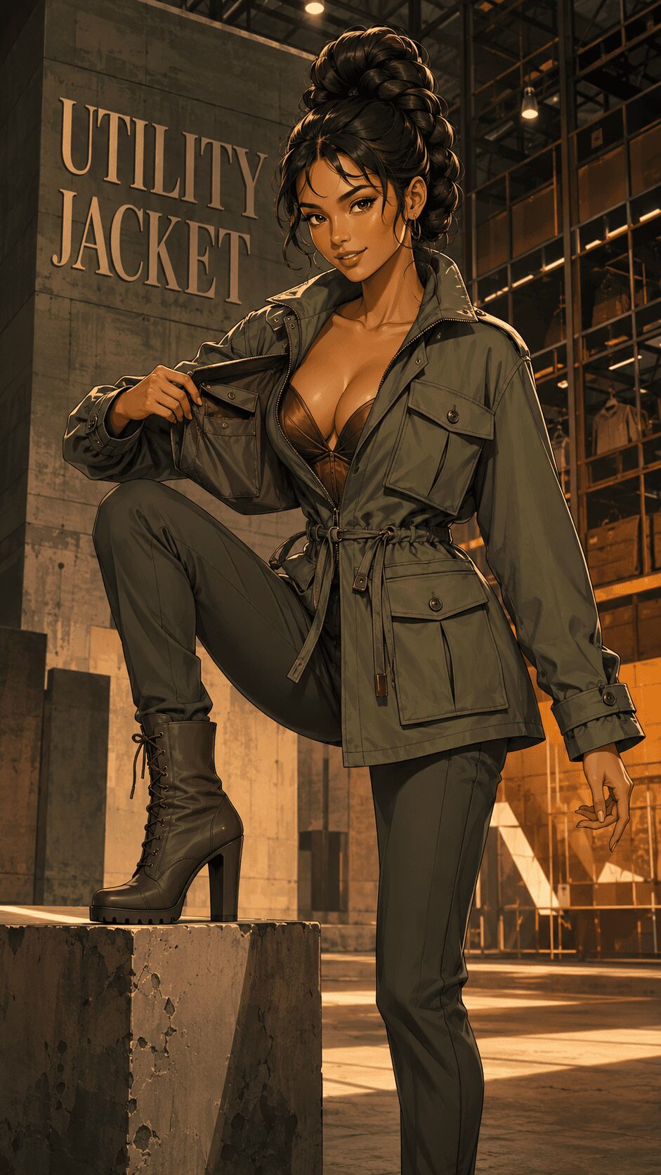 Utility Jacket example