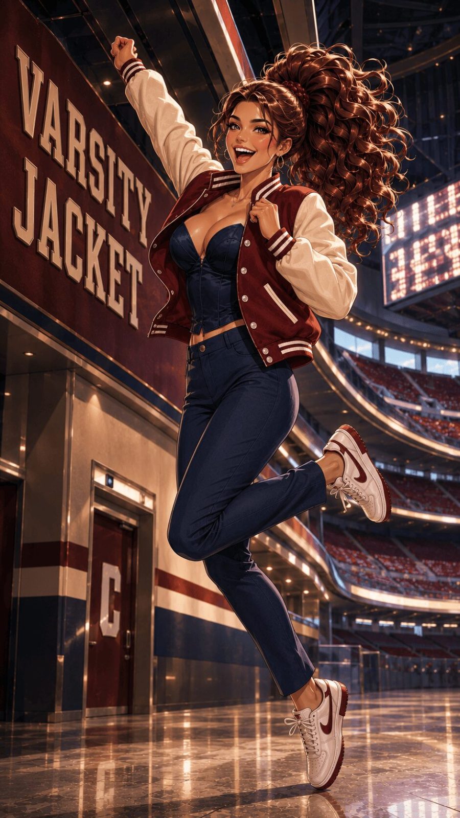 Varsity Jacket example